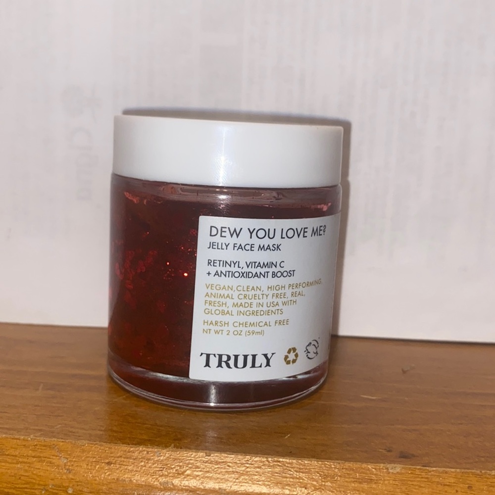 Jelly face mask